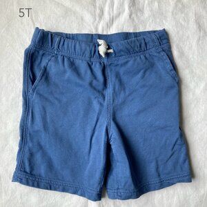 🪴5/$30 Carter's 5T Blue Drawstring Shorts Spring Summer Casual Playground Beach